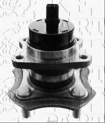 Комплект подшипника ступицы колеса KEY PARTS KWB971