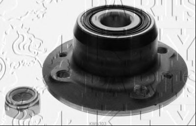 Комплект подшипника ступицы колеса KEY PARTS KWB303