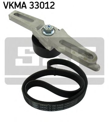 Поликлиновой ременный комплект SKF VKMA 33012