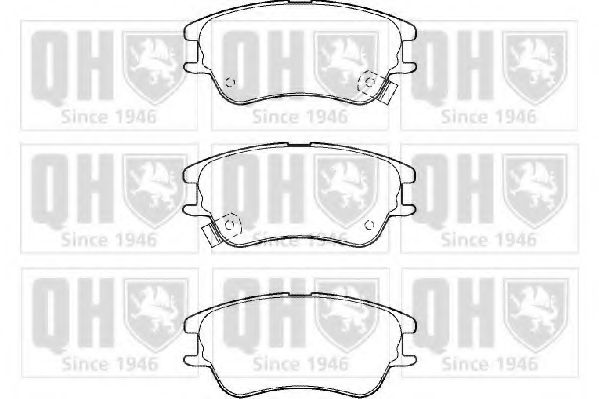 Комплект тормозных колодок, дисковый тормоз QUINTON HAZELL 24397