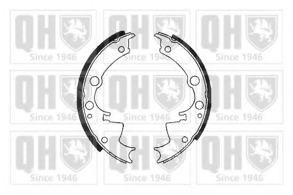Комплект тормозных колодок QUINTON HAZELL BS719