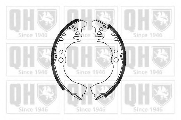 Комплект тормозных колодок QUINTON HAZELL BS915
