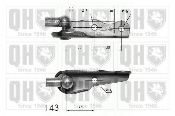 Газовая пружина, крышка багажник QUINTON HAZELL QTS840269