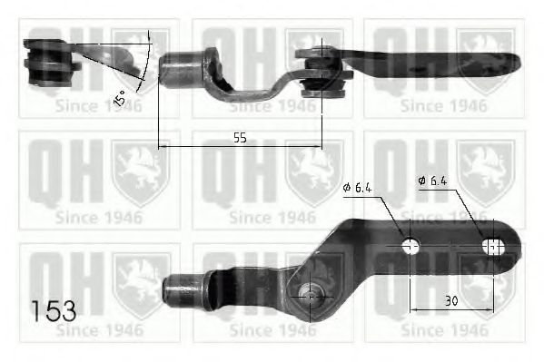 Газовая пружина, крышка багажник QUINTON HAZELL QTS840275