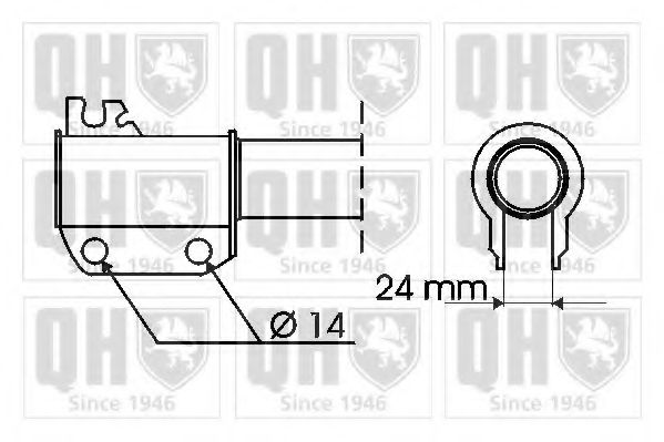 Амортизатор QUINTON HAZELL 178449