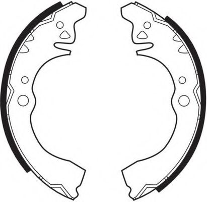 Комплект тормозных колодок FERODO FSB314