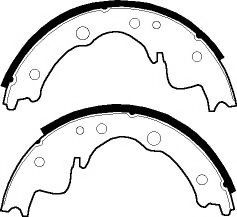 Комплект тормозных колодок FERODO FSB393R