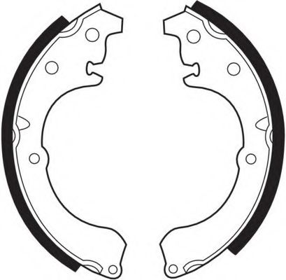 Комплект тормозных колодок FERODO FSB41