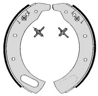 Комплект тормозных колодок BREMBO S 44 503