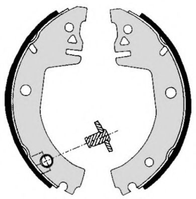 Комплект тормозных колодок BREMBO S 85 512