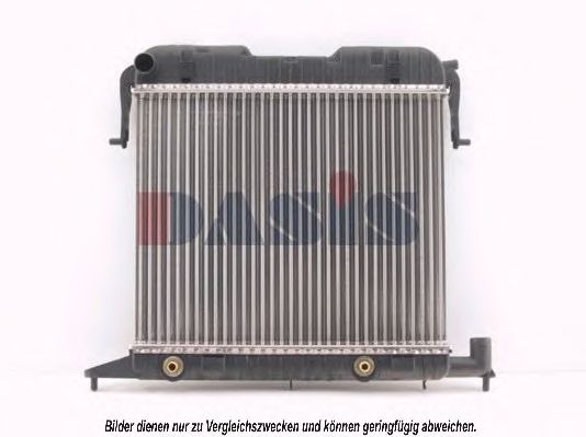 Радиатор, охлаждение двигателя AKS DASIS OL2086