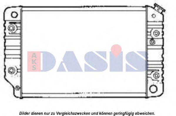 Радиатор, охлаждение двигателя NRF 50234
