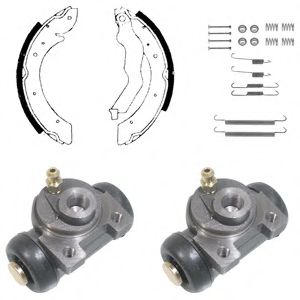 Комплект тормозных колодок DELPHI KP1057