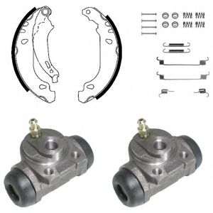 Комплект тормозных колодок DELPHI KP930