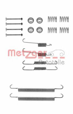 Комплектующие, тормозная колодка METZGER 105-0757