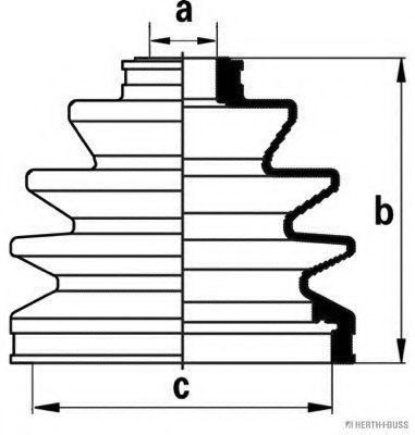 Комплект пылника, приводной вал MAGNETI MARELLI 600000064020