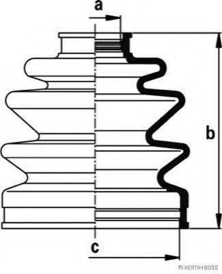 Комплект пылника, приводной вал MAGNETI MARELLI 600000064600