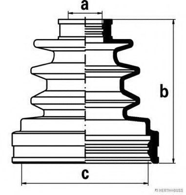 Комплект пылника, приводной вал MAGNETI MARELLI 600000065570