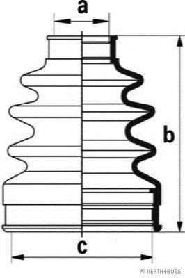 Комплект пылника, приводной вал MAGNETI MARELLI 600000065780
