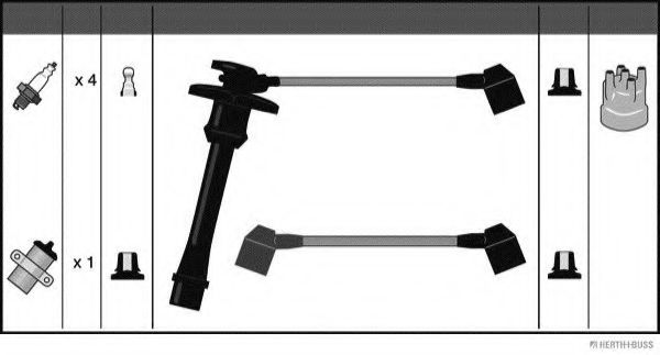 Комплект проводов зажигания MAGNETI MARELLI 600000175410