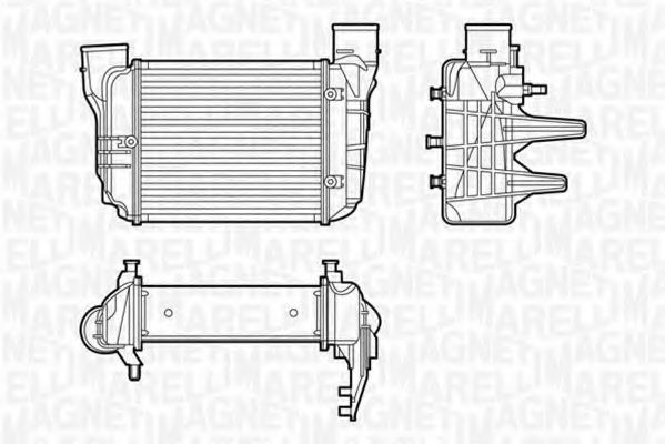 Интеркулер MAGNETI MARELLI 351319201170