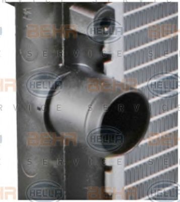 Радиатор, охлаждение двигателя BEHR HELLA SERVICE 8MK376714441