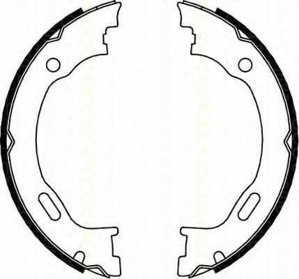 Комплект тормозных колодок, стояночная тормозная система TRISCAN 8100 23028