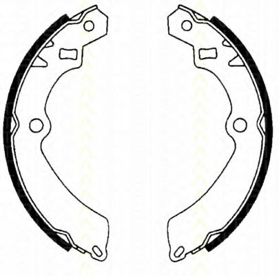 Комплект тормозных колодок TRISCAN 8100 69511