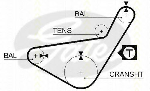 Ремень ГРМ PEX 202200