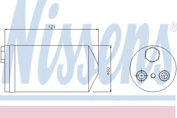 Осушитель, кондиционер NISSENS 95138