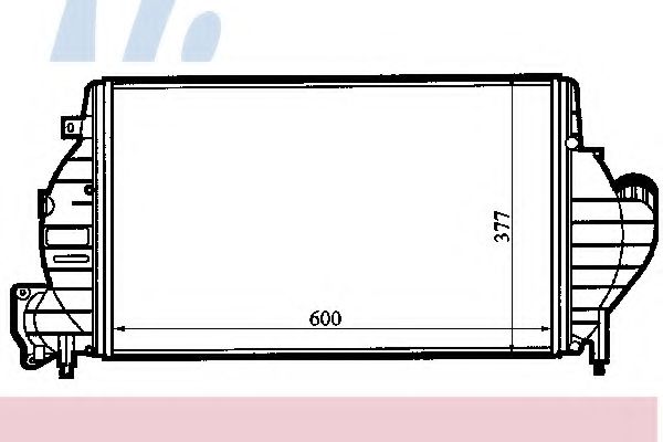 Интеркулер NISSENS 96854