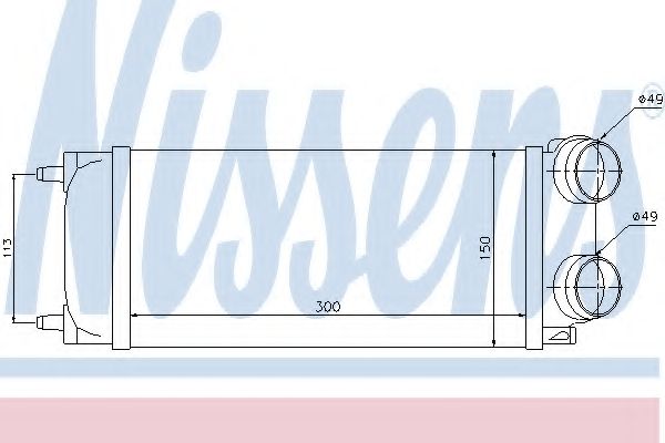 Интеркулер NISSENS 96718