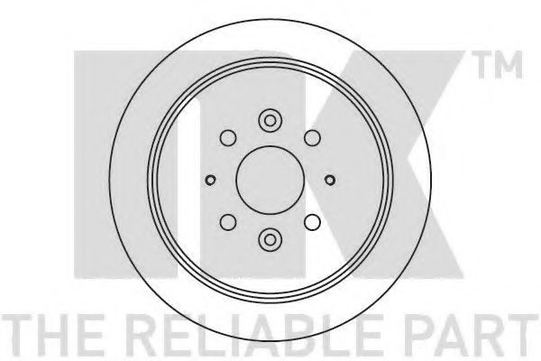 Тормозной диск NK 203521
