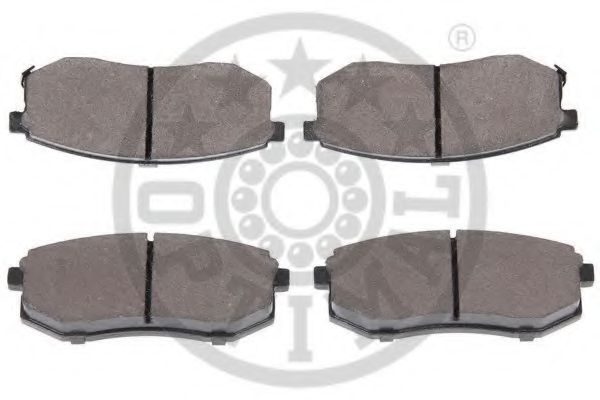 Комплект тормозных колодок, дисковый тормоз OPTIMAL 10432