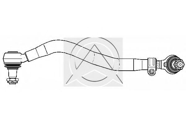 Продольная рулевая тяга SIDEM 625136