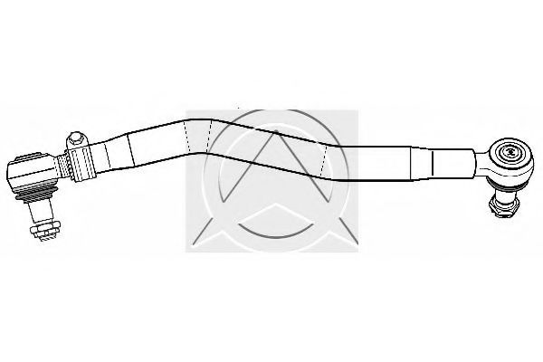 Продольная рулевая тяга SIDEM 686534