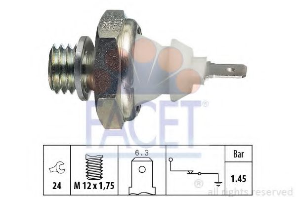 Датчик давления масла KW 500058
