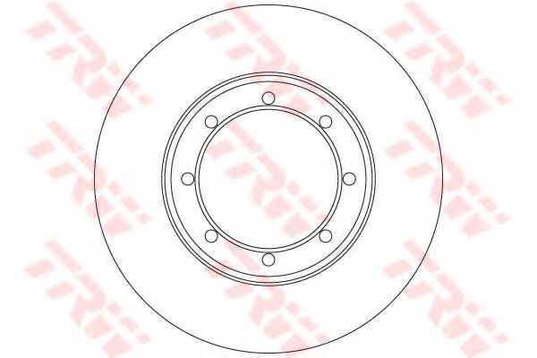 Тормозной диск TRW DF6372