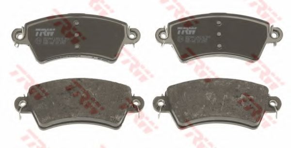 Комплект тормозных колодок, дисковый тормоз TRW 23396