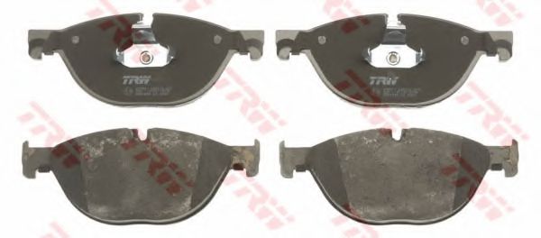 Комплект тормозных колодок, дисковый тормоз TRW 25045