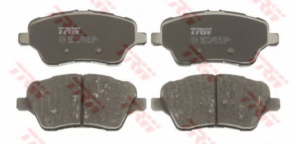 Комплект тормозных колодок, дисковый тормоз TRW 25135