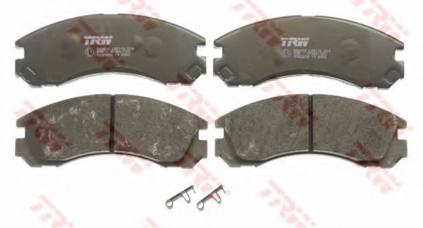 Комплект тормозных колодок, дисковый тормоз TRW 21363