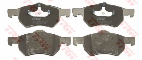 Комплект тормозных колодок, дисковый тормоз TRW 23969