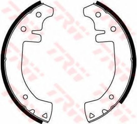 Комплект тормозных колодок TRW GS8018