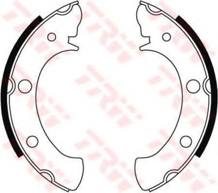 Комплект тормозных колодок TRW GS8087