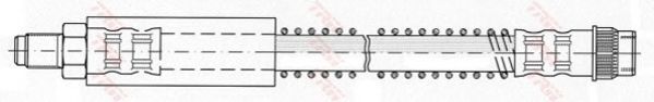 Тормозной шланг TRW PHB449