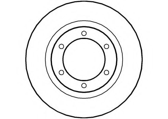 Тормозной диск NATIONAL NBD147