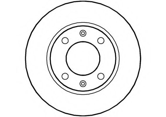 Тормозной диск NATIONAL NBD198