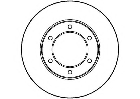 Тормозной диск NATIONAL NBD297