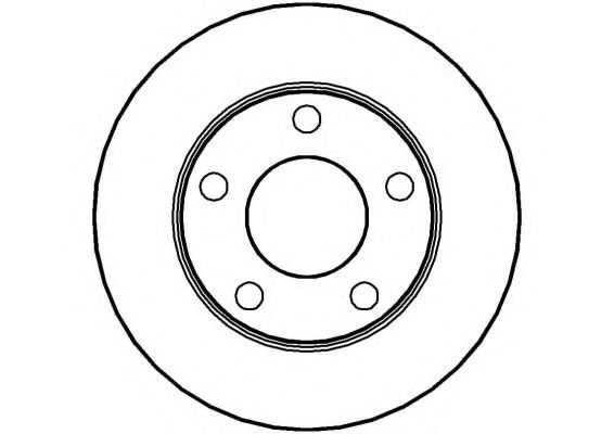 Тормозной диск NATIONAL NBD329